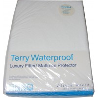 Double Terry Toweling Waterproof Mattress Cover Protector