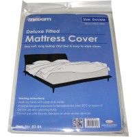 Double Plastic Vinyl Waterproof Mattress Cover Protector