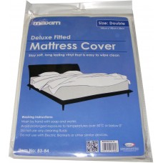 Double Plastic Vinyl Waterproof Mattress Cover Protector